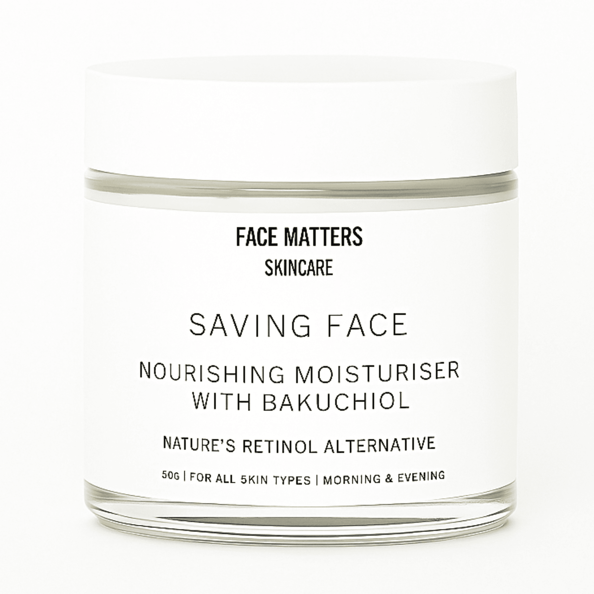 Saving Face Moisturising Cream - Face Matters Skincare