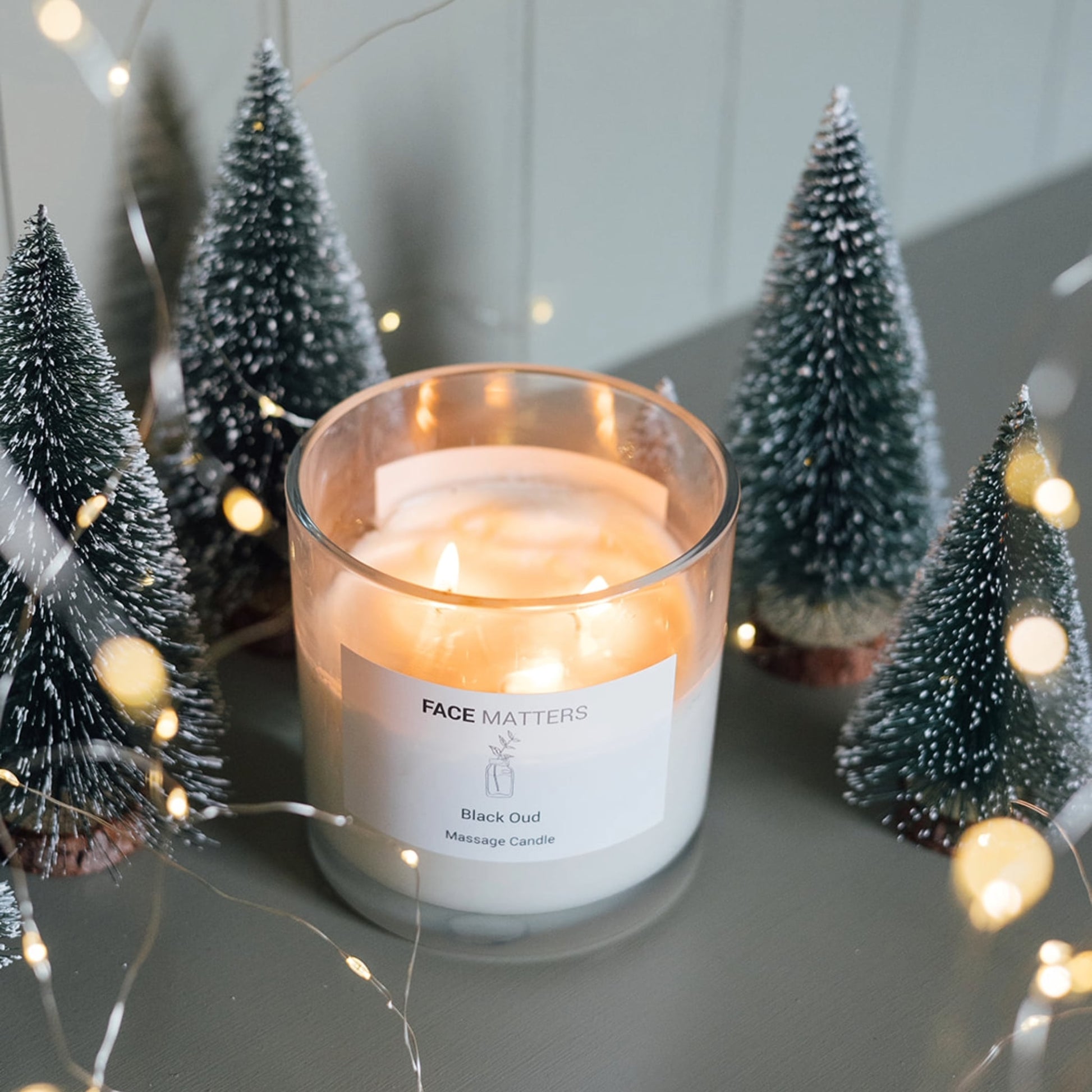 Black Oud Luxury Massage Candle - Face Matters Skincare