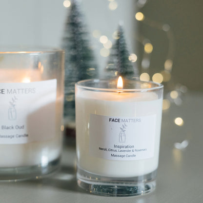 Black Oud Luxury Massage 30cl Candle - Face Matters Skincare