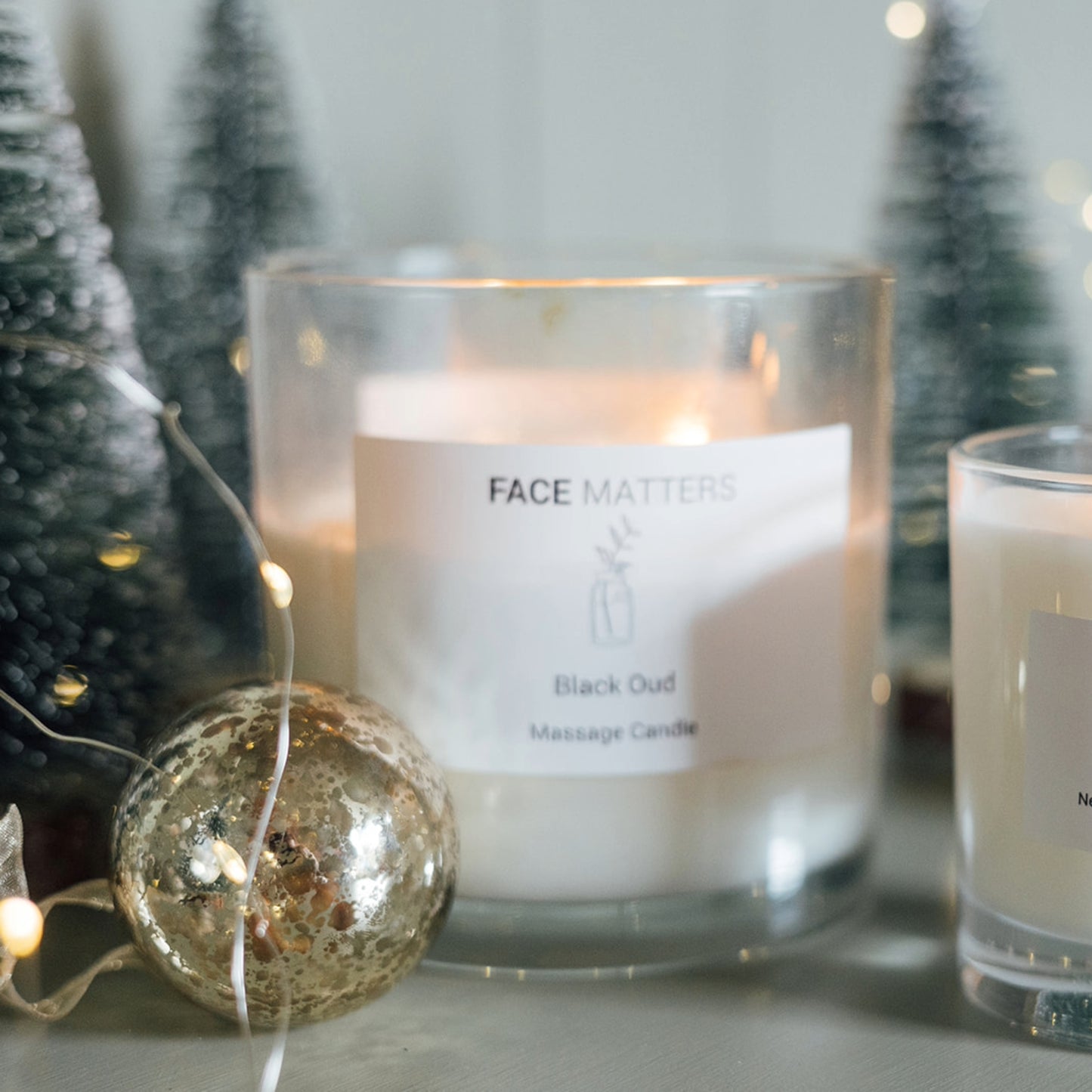 Black Oud Luxury Massage Candle