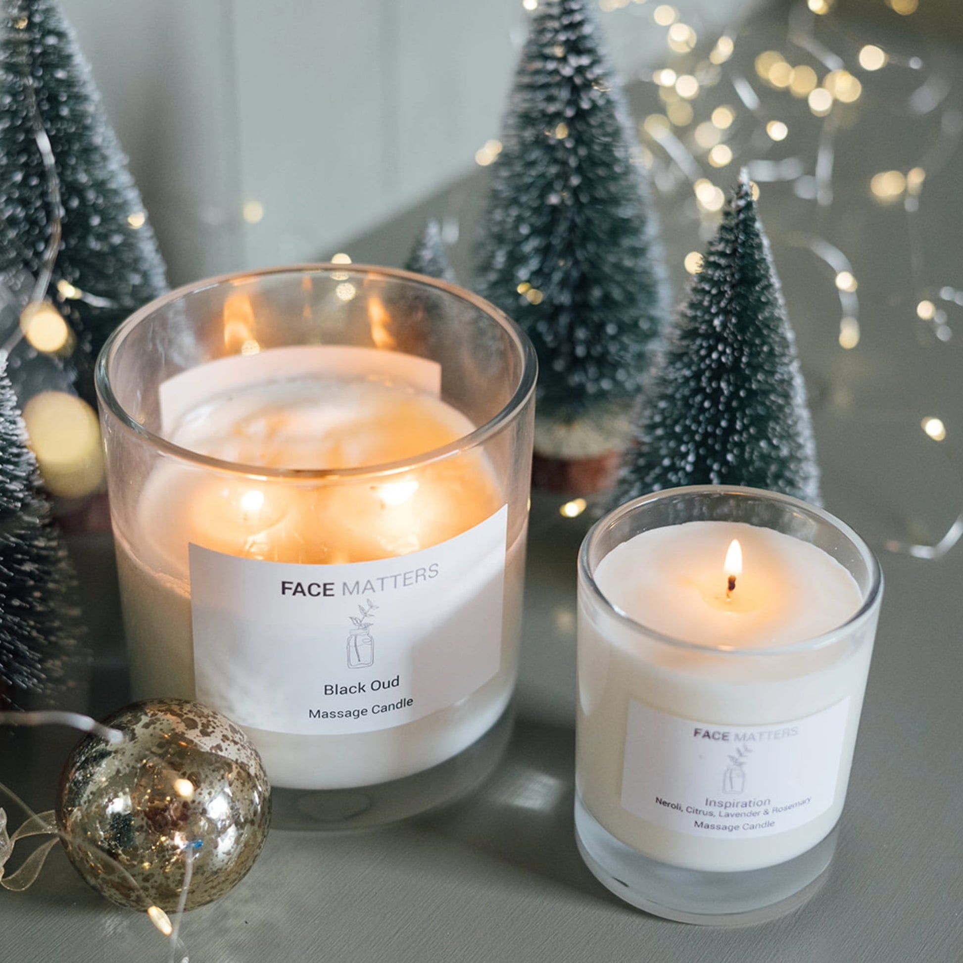Black Oud Luxury Massage Candle - Face Matters Skincare