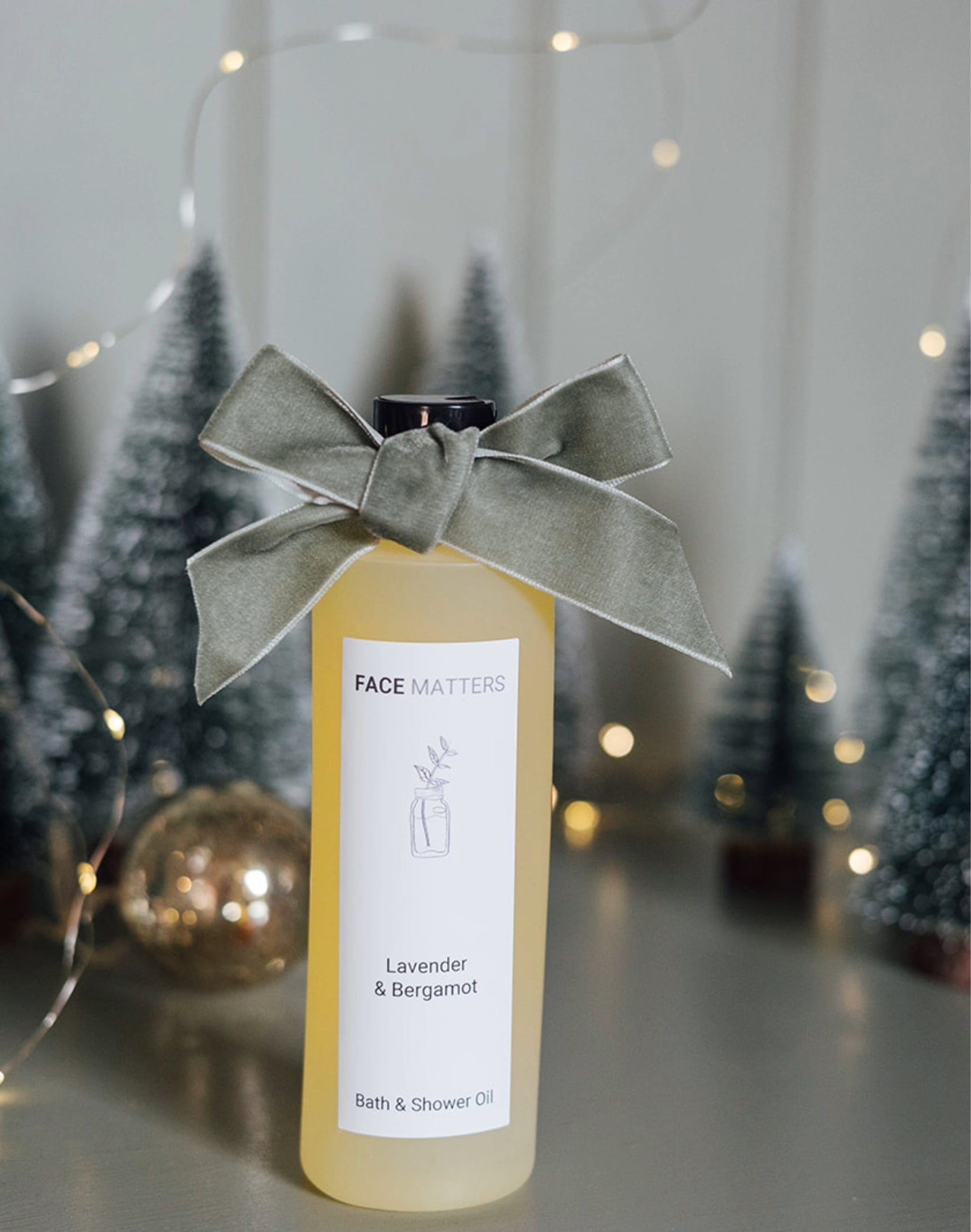 Lavender & Bergamot Bath & Shower Gel - Face Matters Skincare