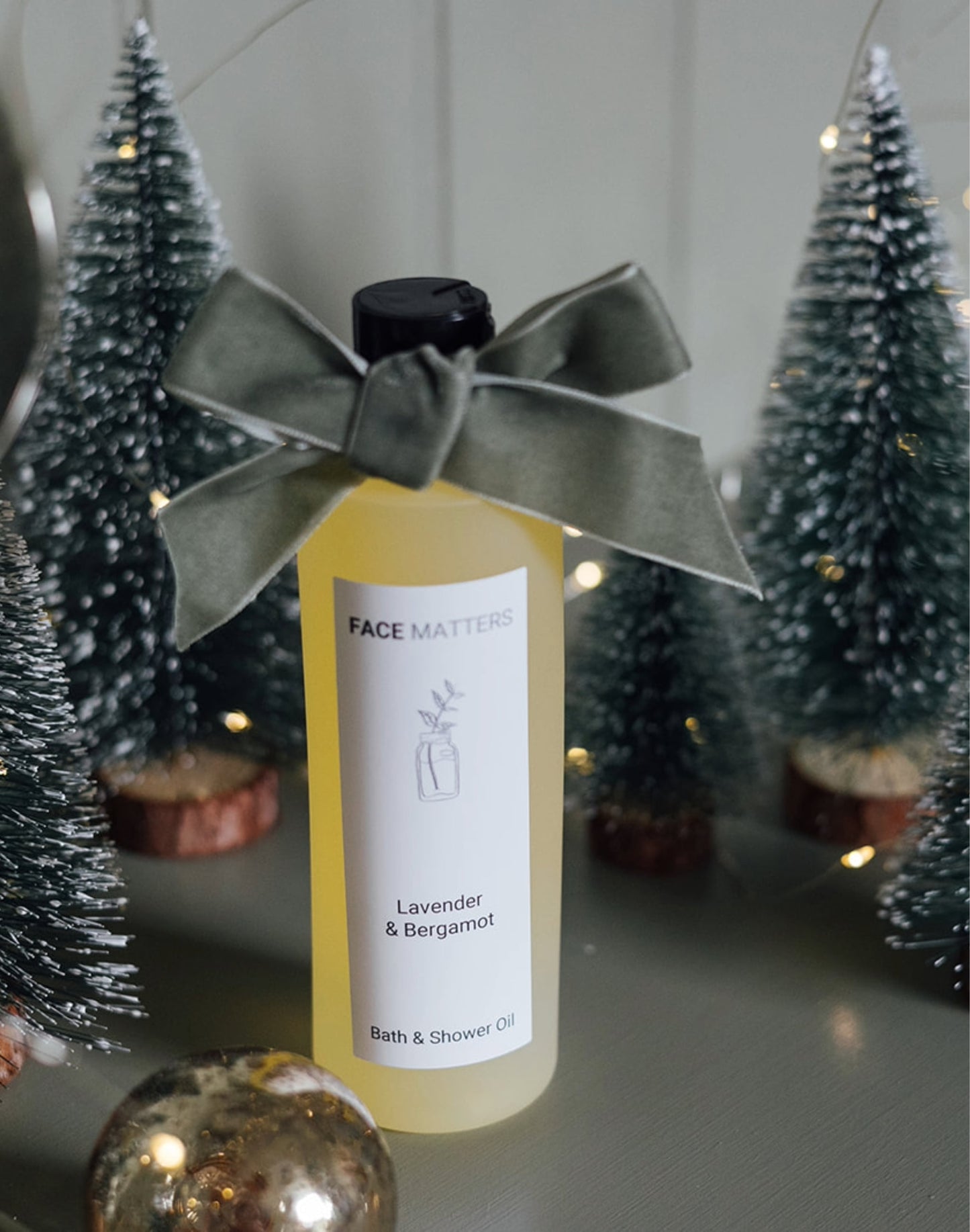 Lavender & Bergamot Bath & Shower Gel - Face Matters Skincare