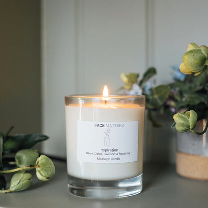 Black Oud Luxury Massage 30cl candle