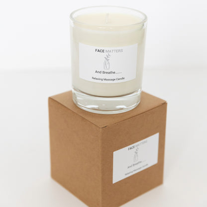 Black Oud Luxury Massage 30cl candle
