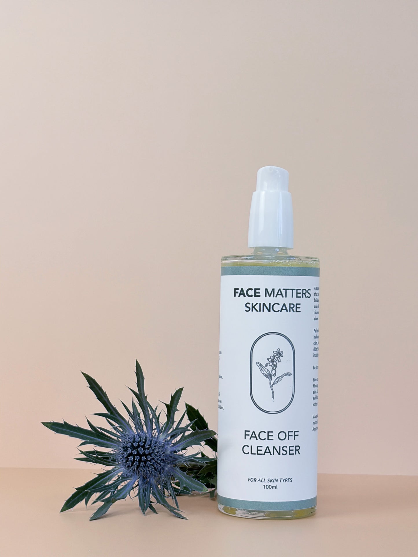 Facial Lymphatic Brush And Face Cleanser
