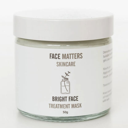 Bright Face Detoxifying Clay Face Mask - Face Matters Skincare